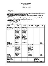 Ma trận đề kiểm tra một tiết Địa lí lớp 10 - Năm học 2016-2017